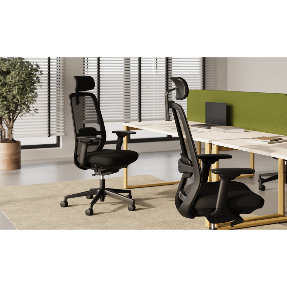 Ергономичен стол Nowy Styl Elovie HRT черен